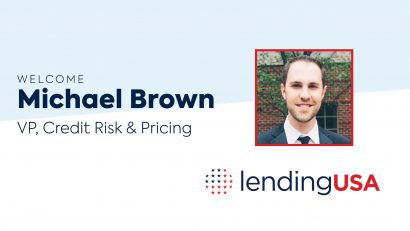 LendingUSA Appoints Michael Brown as its New Vice President of Credit Risk & Pricing