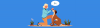vector of dog trainer telling a dog to sit